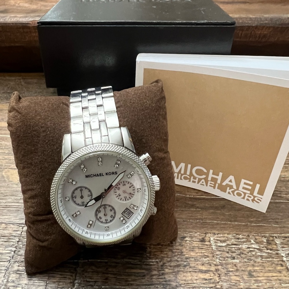 Michael Kors Women's Ritz Stainless 38mm Watch MK5020